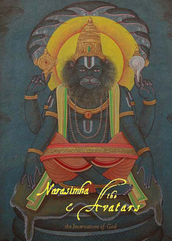 2023-05-06 Invitation for a new Exhibition : Narasimha and the Avatars – the Incarnation of God